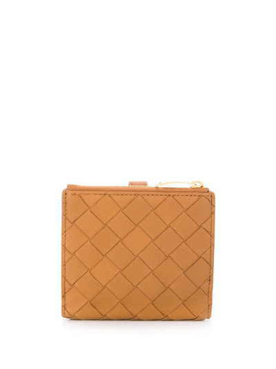 Bottega Veneta intrecciato weave compact wallet outlook