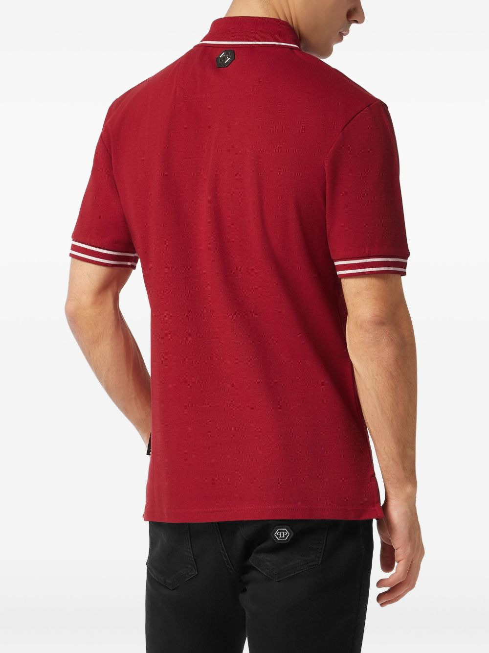 skull-and-bones polo shirt - 4