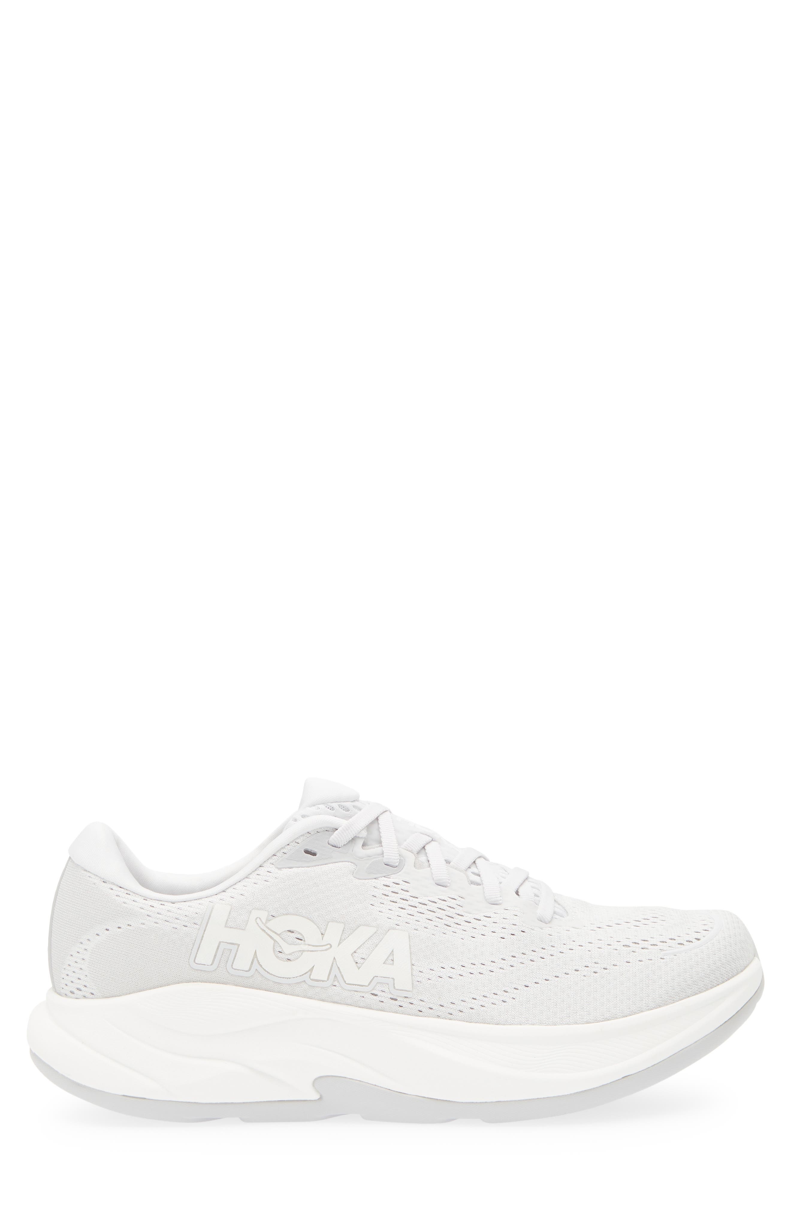 HOKA Rincon 4 Running Shoe in Stardust /Cosmic Grey at Nordstrom - 3