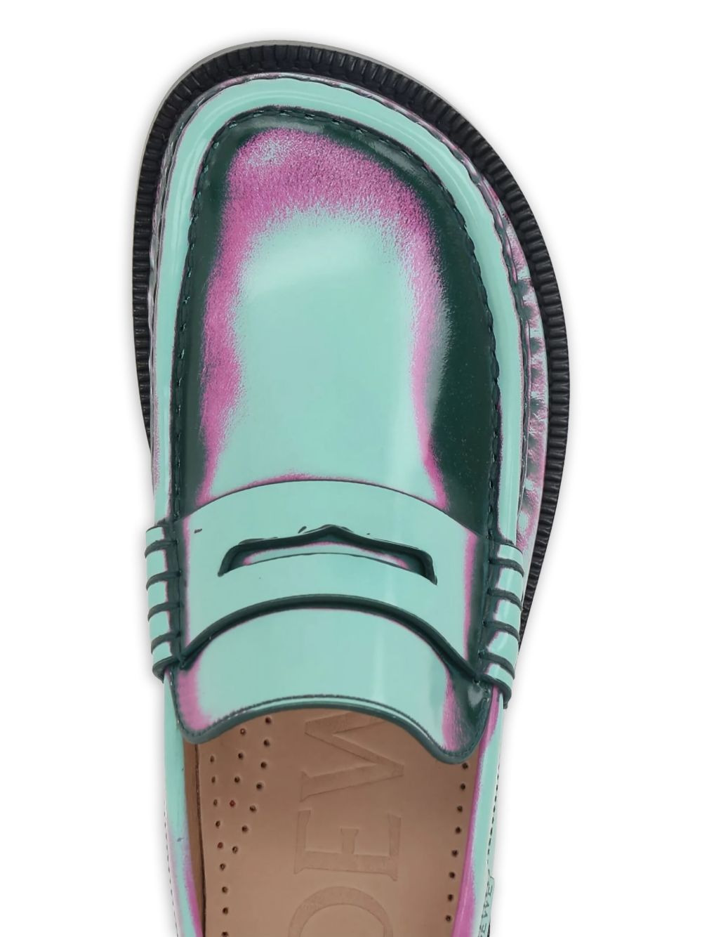penny-leather loafers - 4
