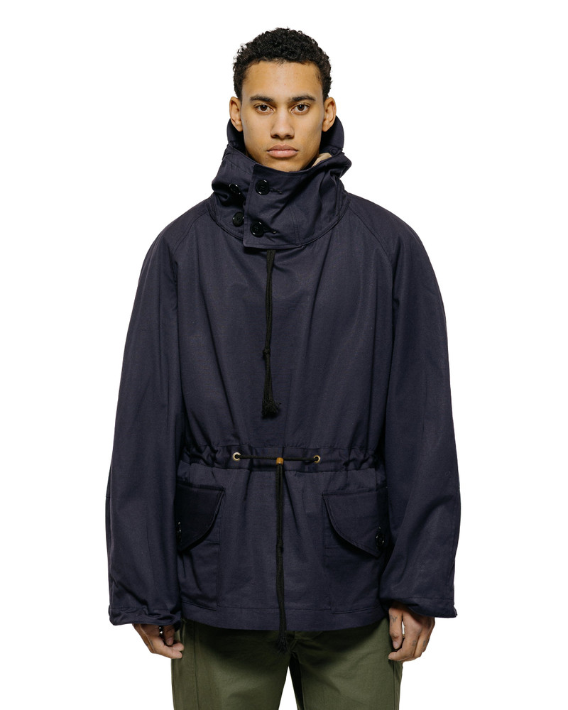 The Real McCoys MJ25101 Royal Navy Windproof Deck Smock, 1st Pattern Cotton Jacket Navy outlook