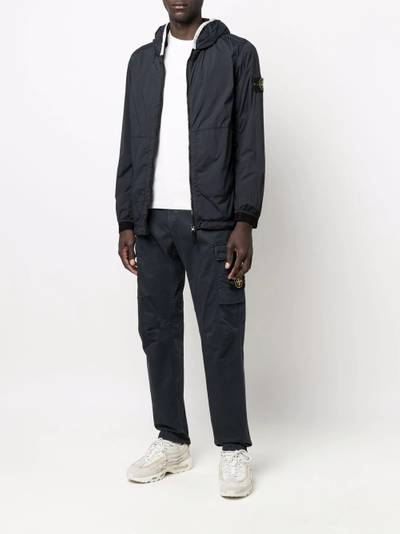 Stone Island Compass logo-patch padded jacket outlook