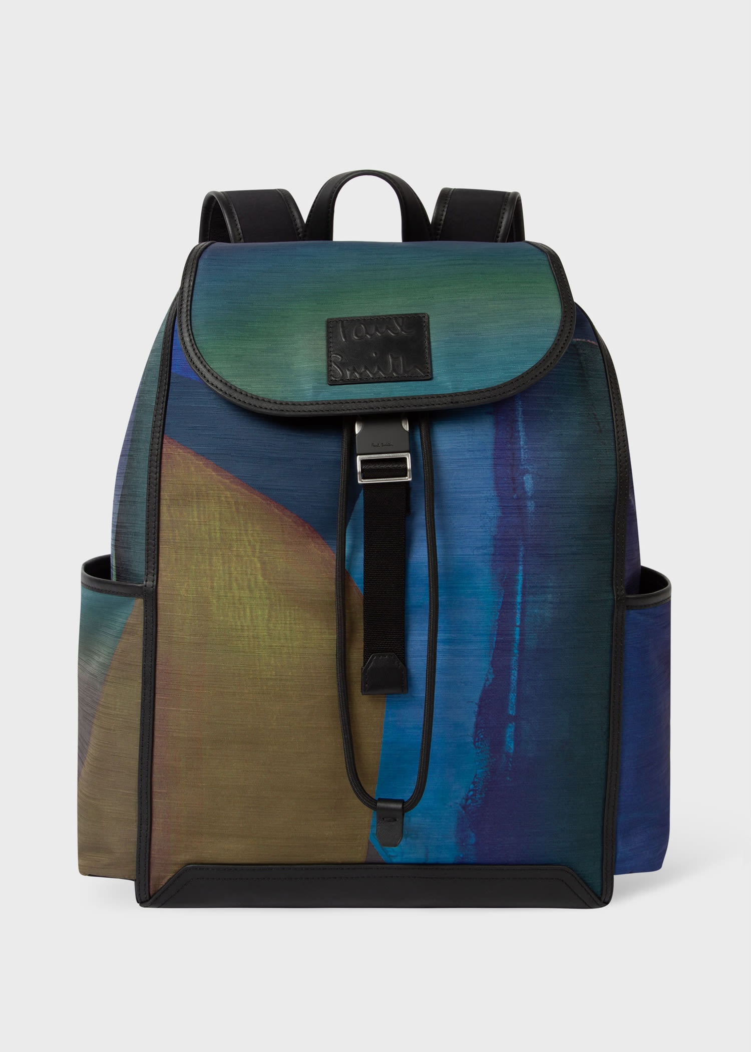 Recycled-Polyester 'Abstract' Backpack - 1