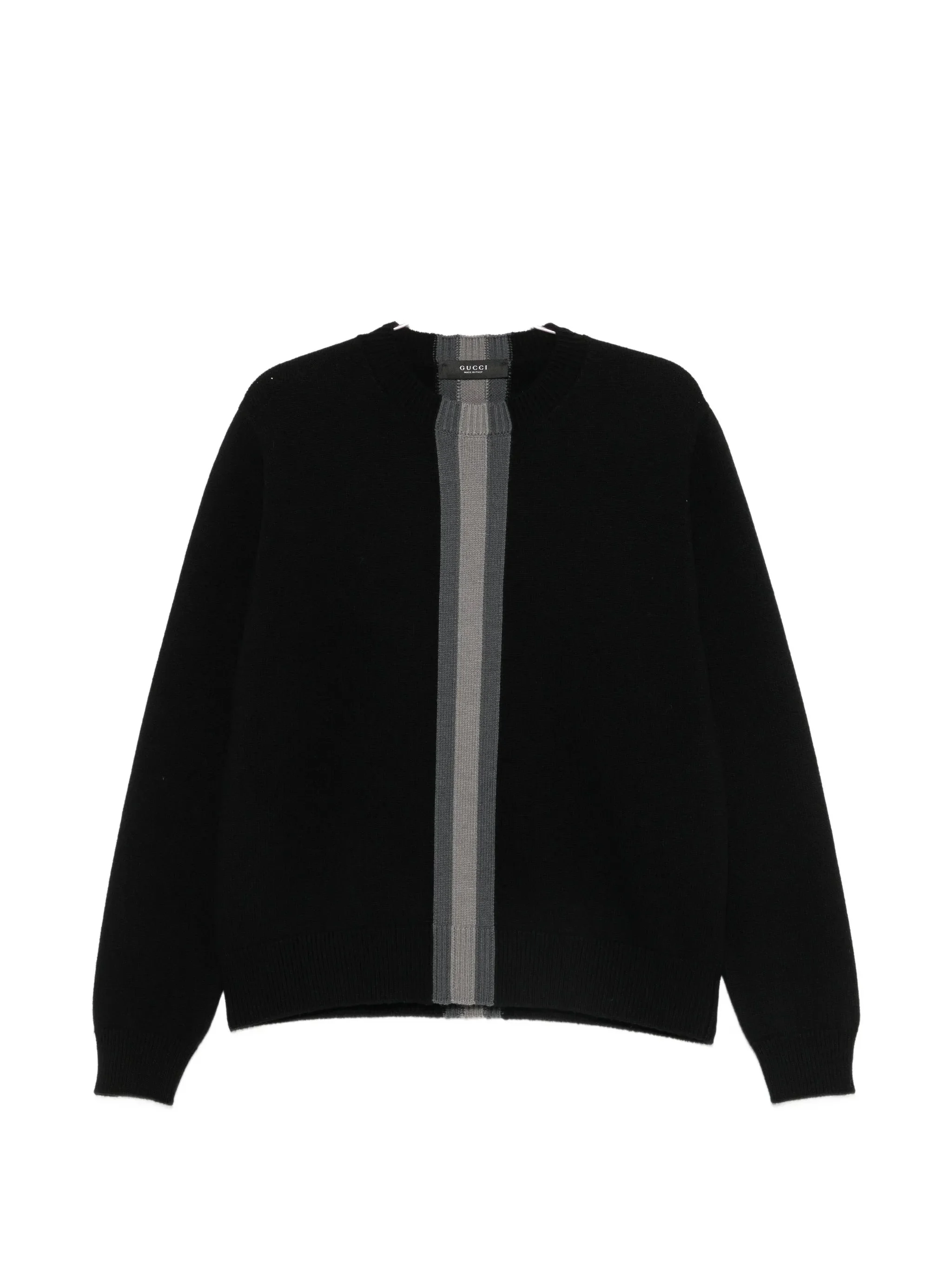 Gucci Stripe-detail Crew-neck Sweater - 1