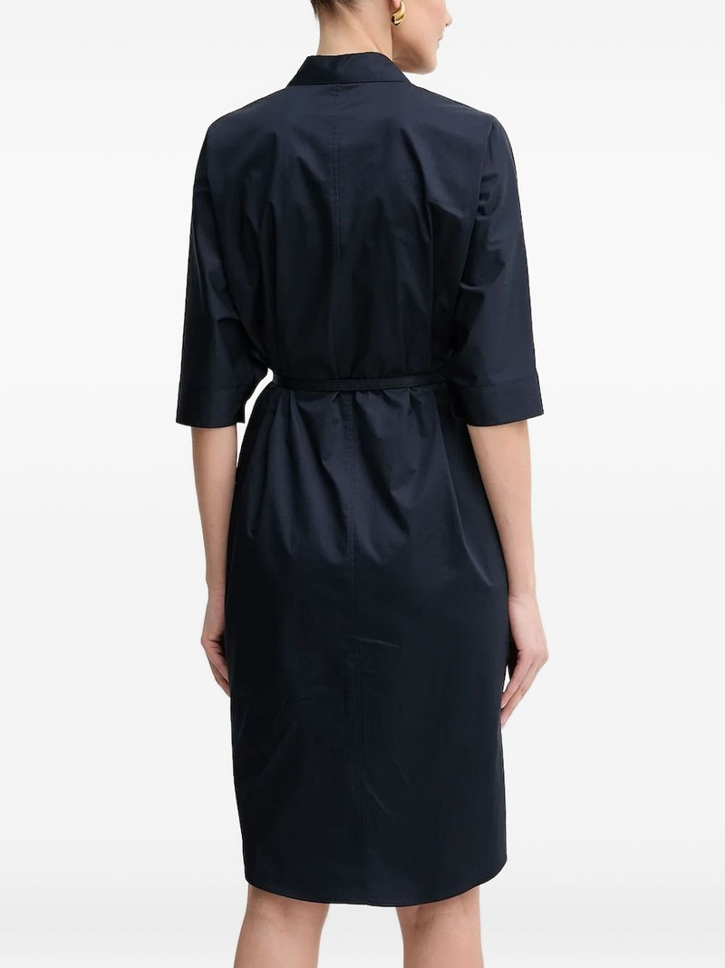 BOSS belted shirt midi dress outlook