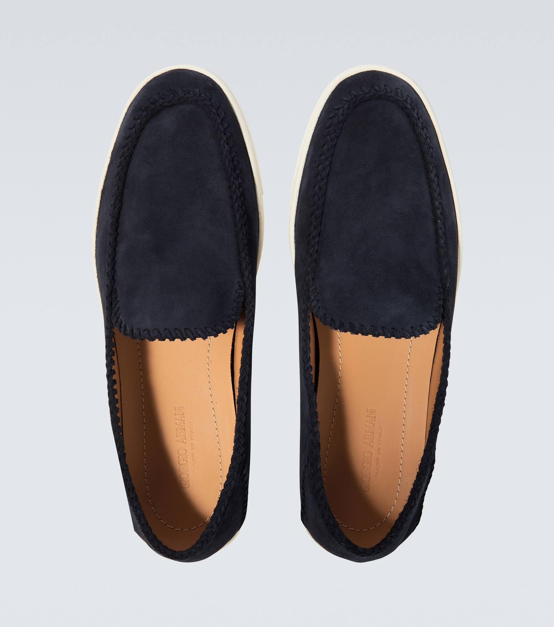 Divo slip-on suede loafers - 4