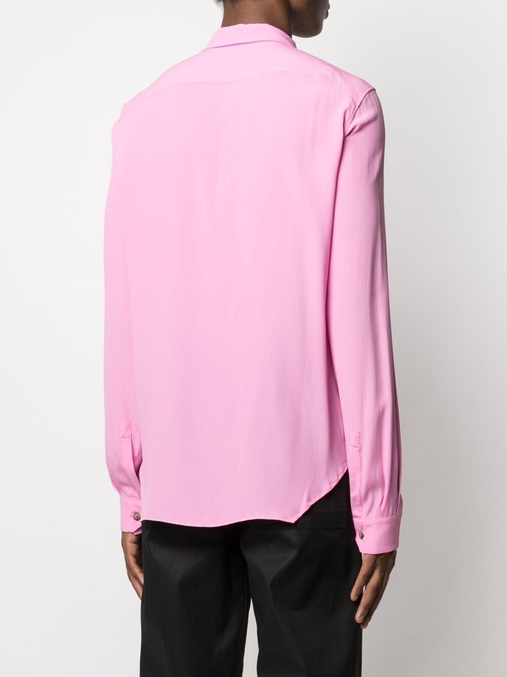 long-sleeve fitted shirt - 4