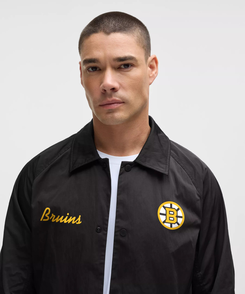 Men's Coaches Jacket *Boston Bruins 4