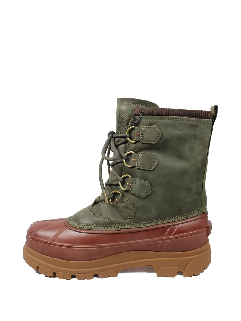 x Sorel Caribou lace-up leather boots 4