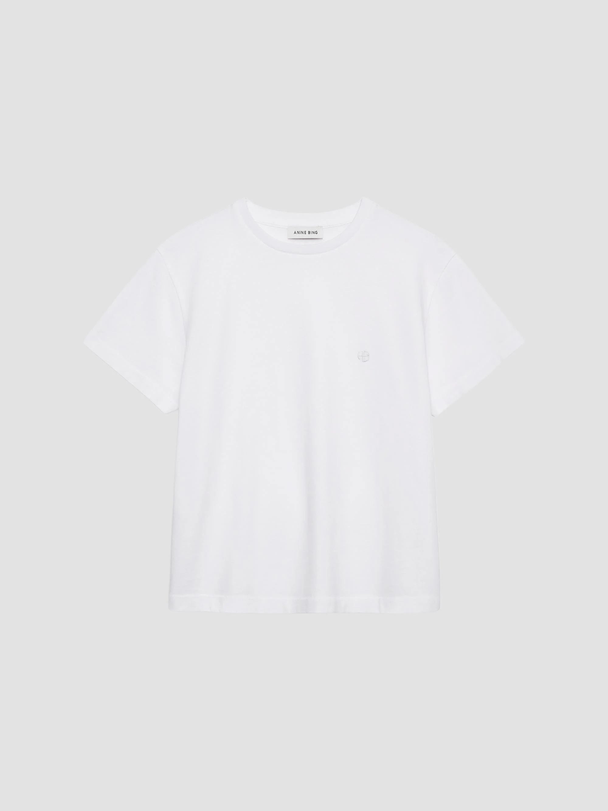 Women's Cade Embroidered Cotton T-Shirt - White - 1
