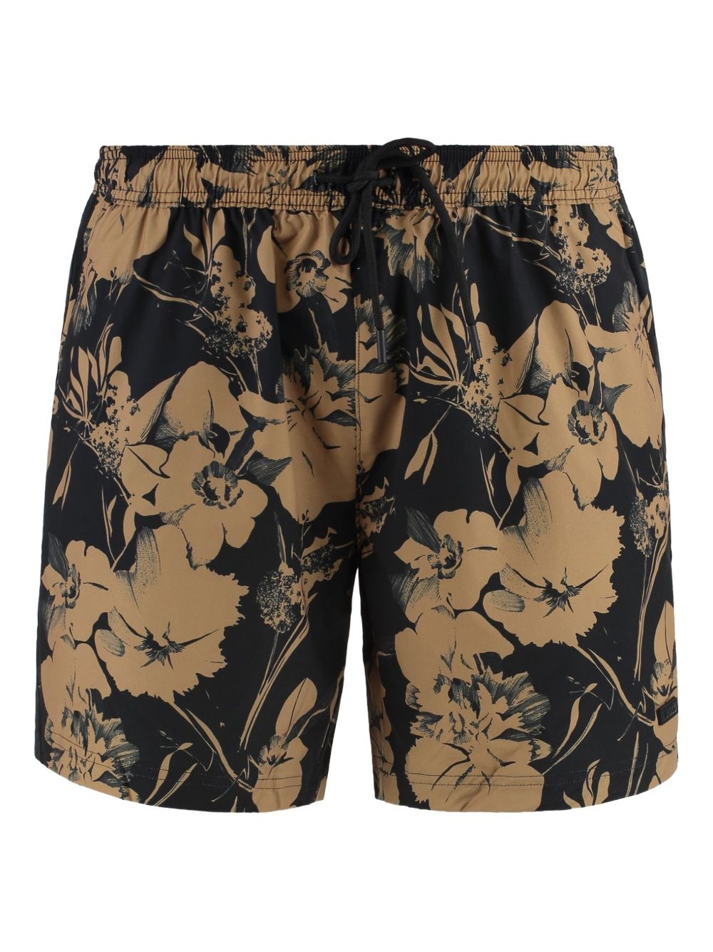 floral-print swim shorts - 1