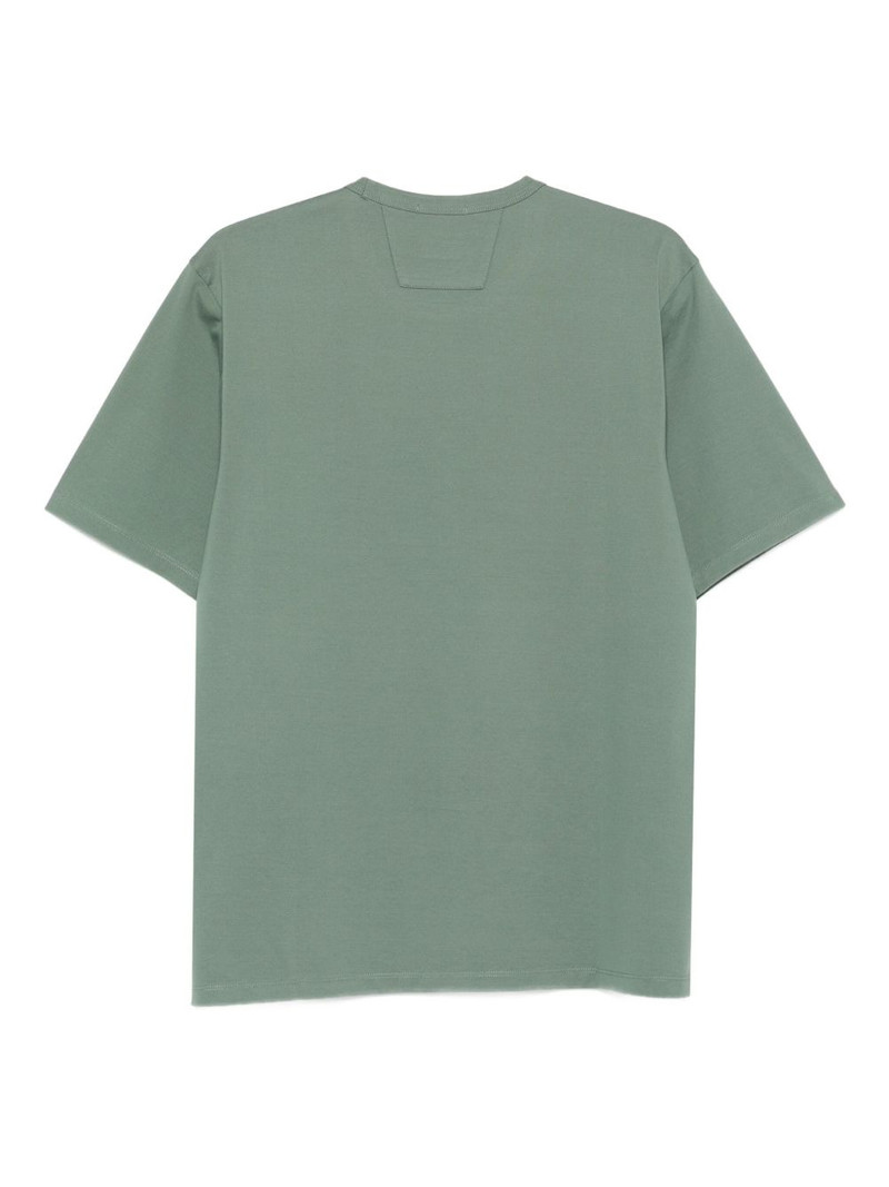 C.P. Company square-logo cotton T-shirt outlook