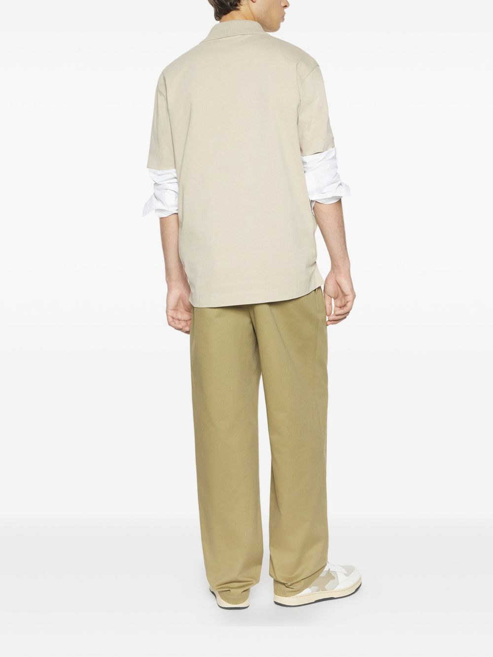 fox-embroidered polo shirt - 3