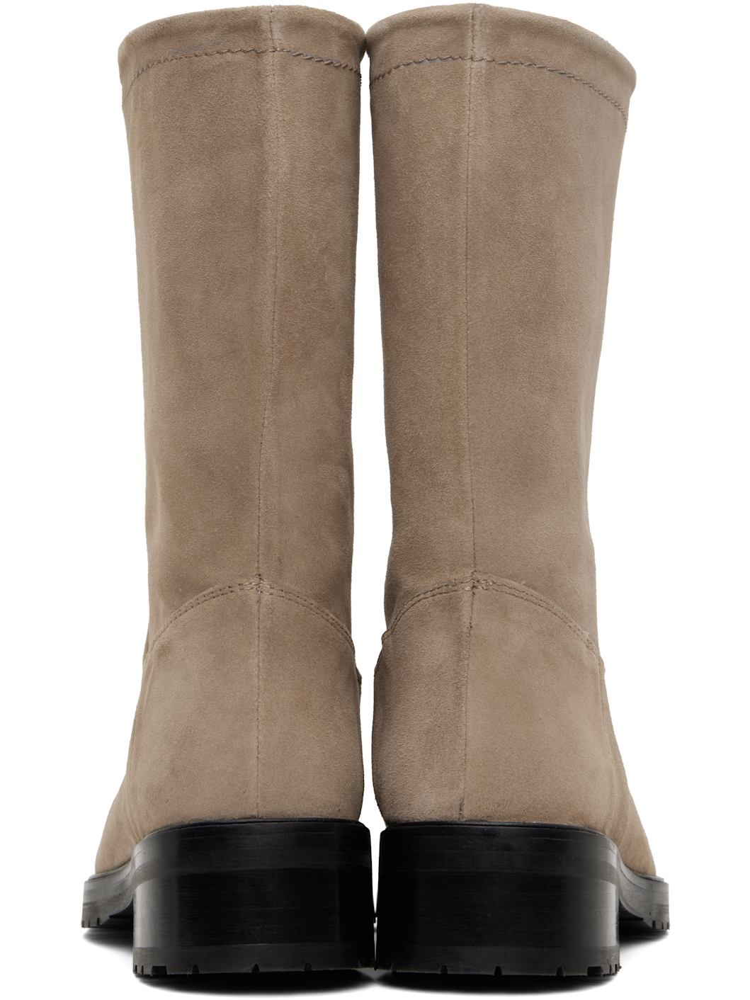 Taupe Belmont Boots - 2