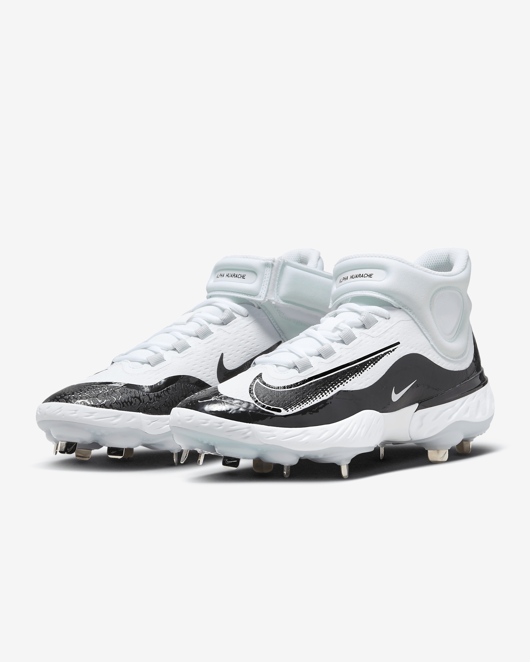 Nike Alpha Huarache Elite 4 Mid Men's Baseball Cleats - 5