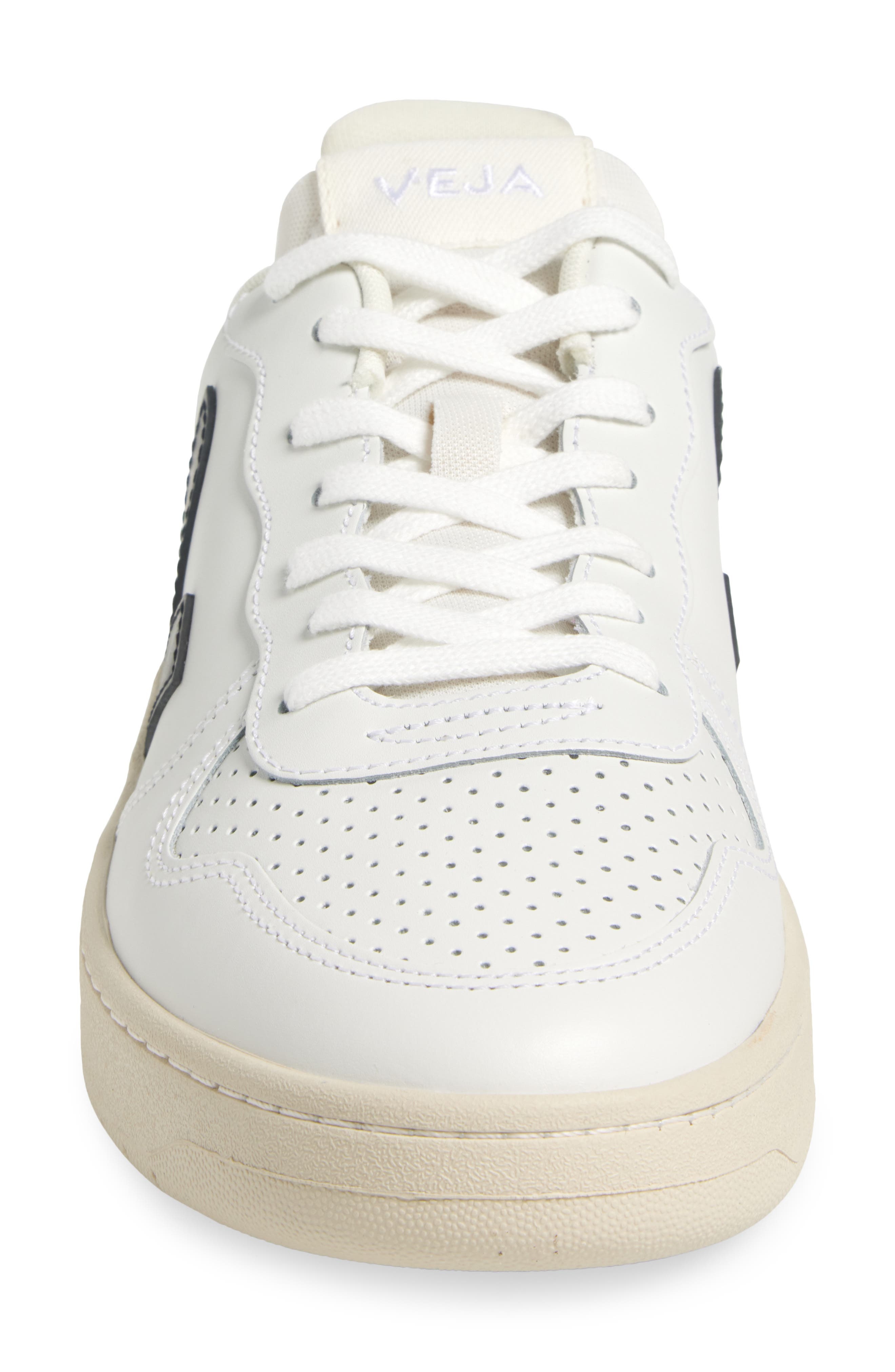 Veja V-10 Sneaker in Extra-White/Black at Nordstrom - 4