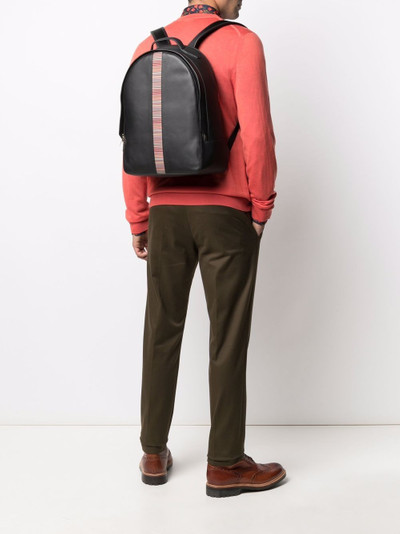 Paul Smith signature-stripe backpack outlook