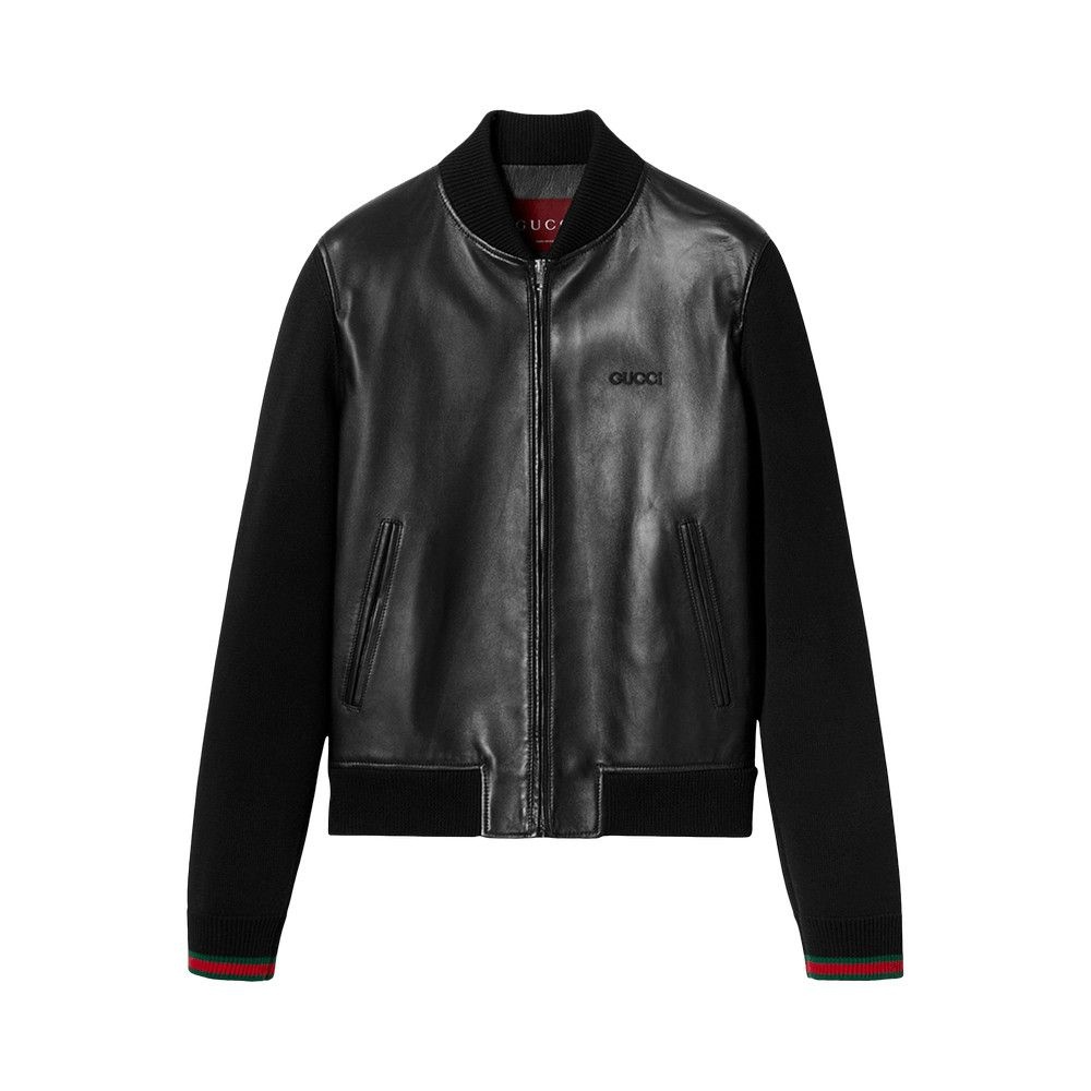Gucci Bomber Jacket 'Black' - 1