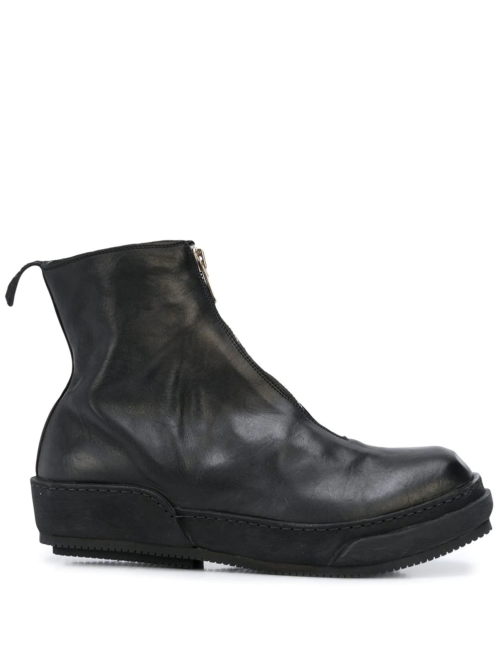 front zip ankle boots - 1