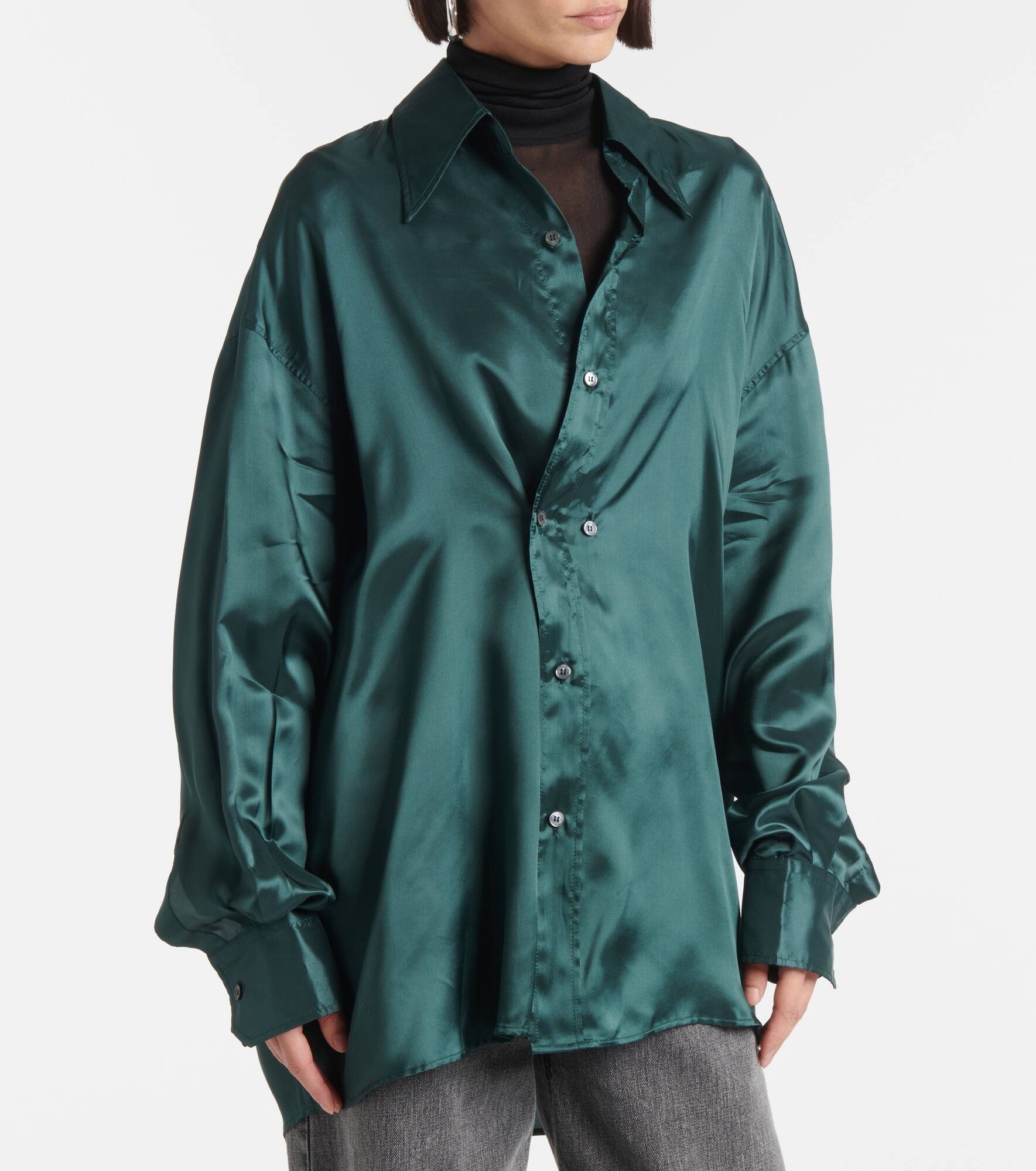 Satin shirt - 6