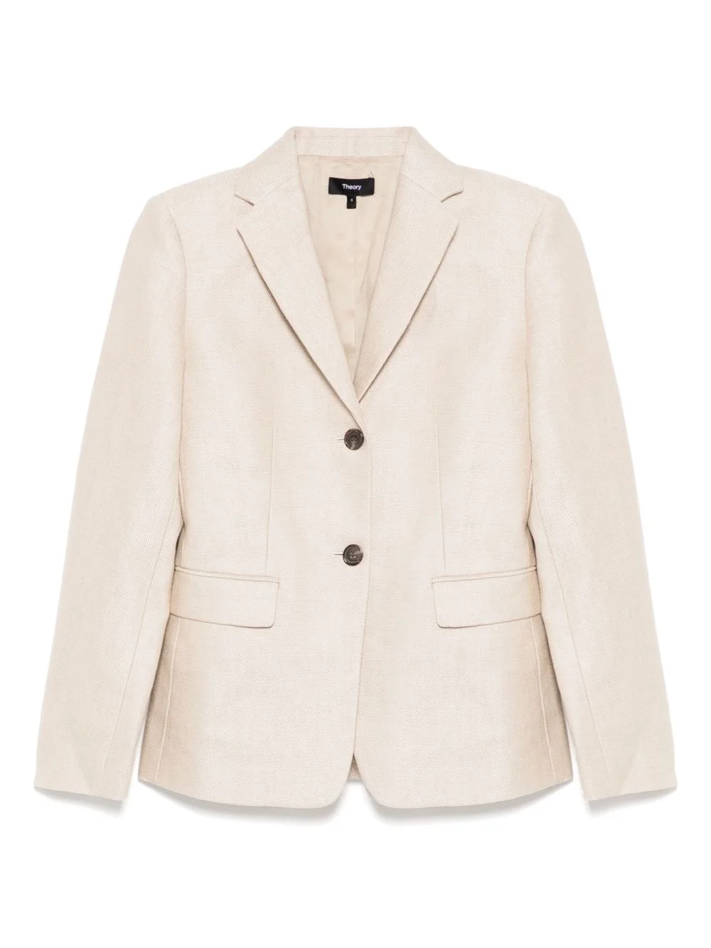 linen blazer - 1