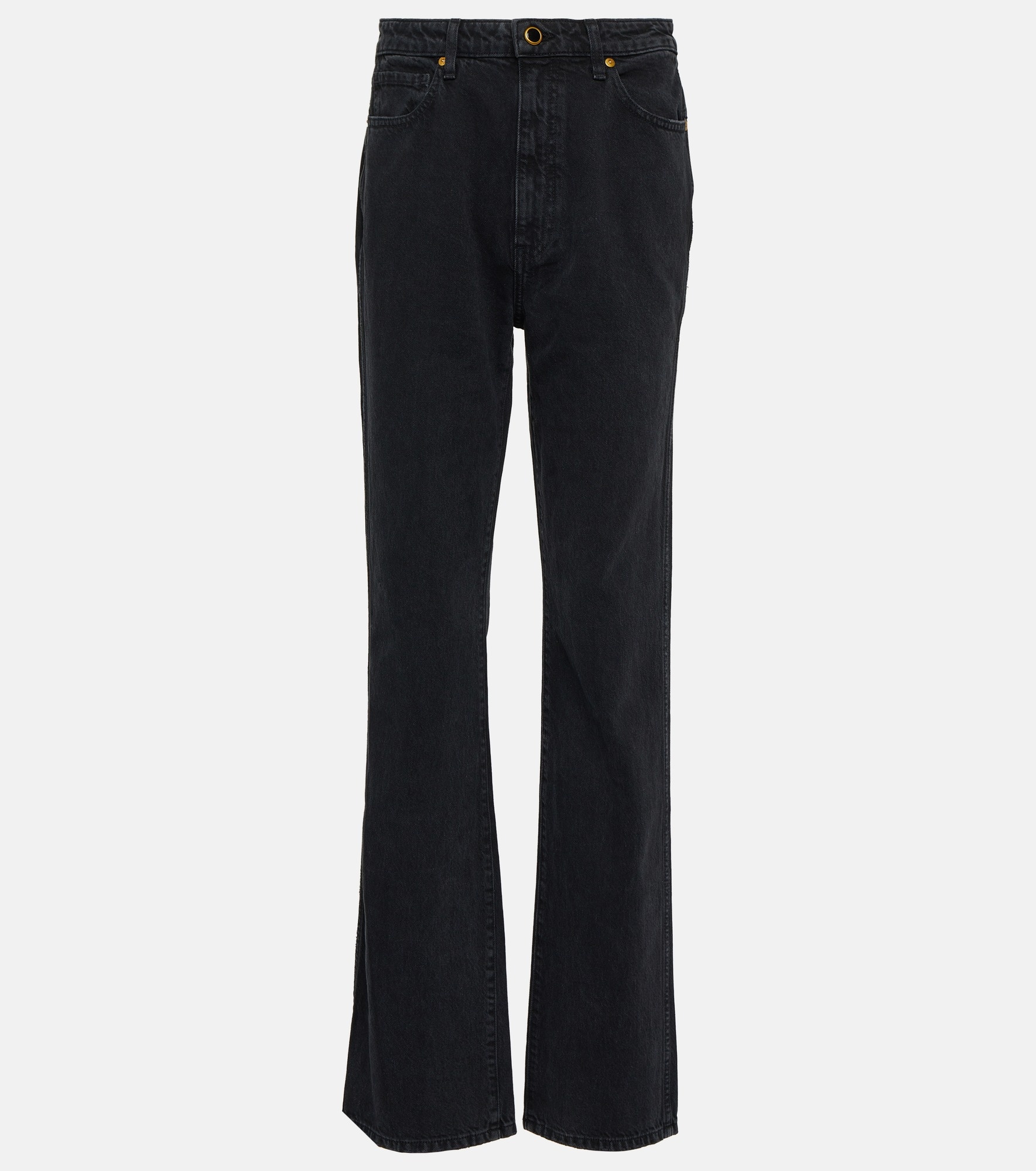 Danielle high-rise straight jeans - 1