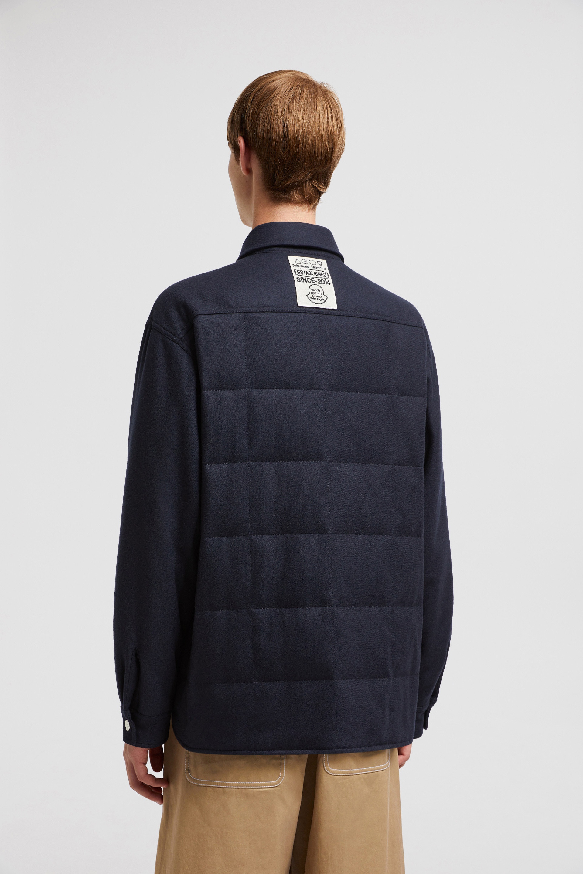 Moncler x Palm Angels Wool Flannel Shirt - 5