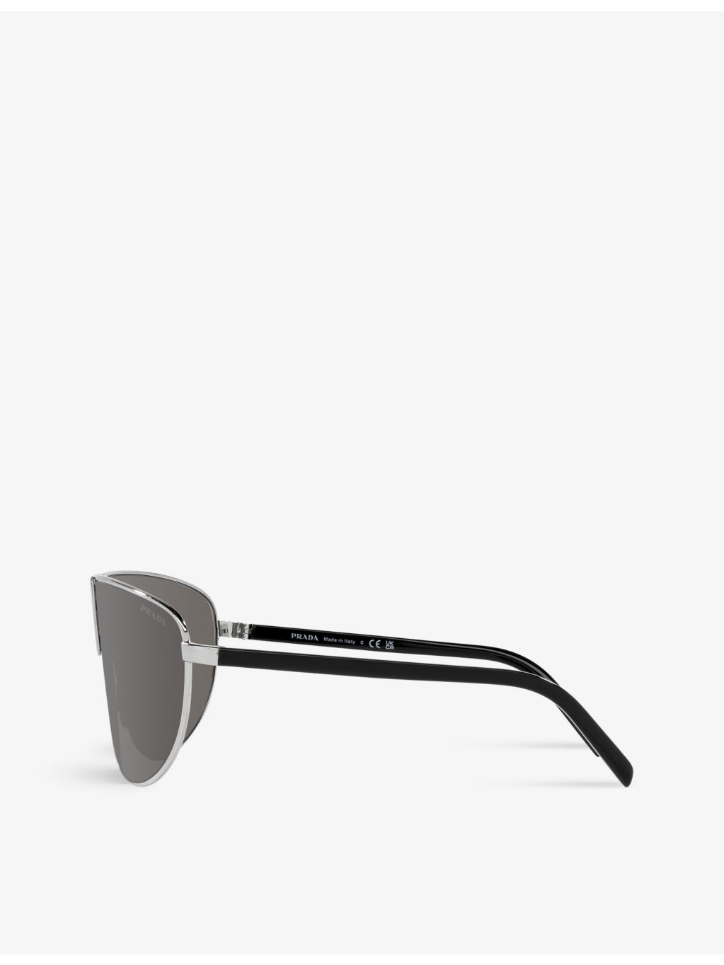 PR 69ZS shield-frame metal sunglasses - 5