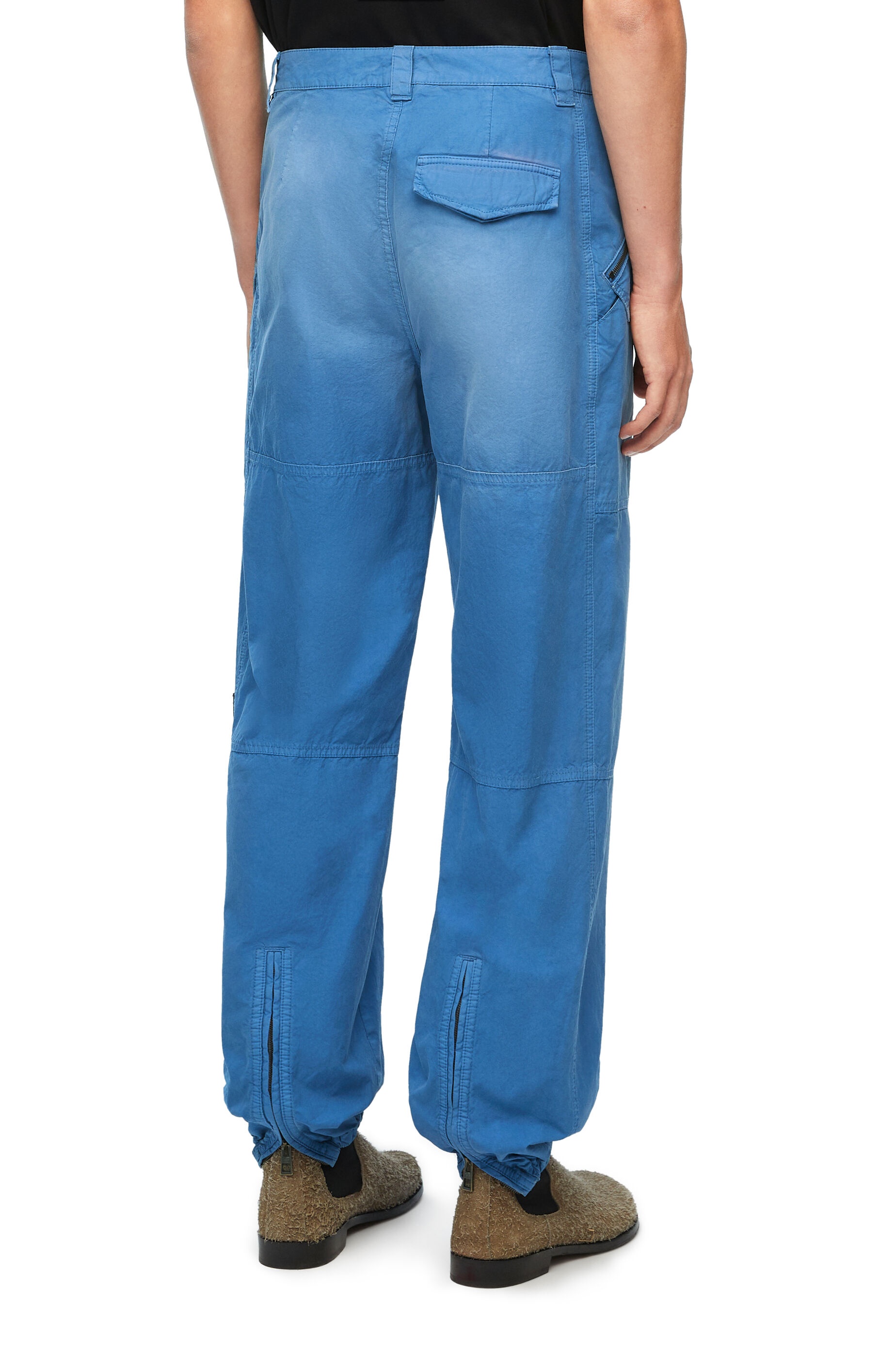 Cargo trousers in cotton - 4