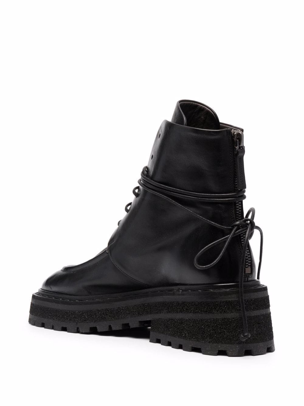 Carro ridged-sole leather boots - 3