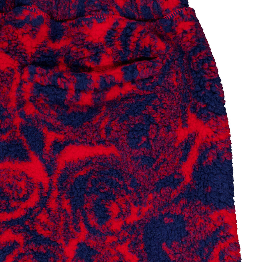 Burberry Rose Print Fleece Trousers - 6