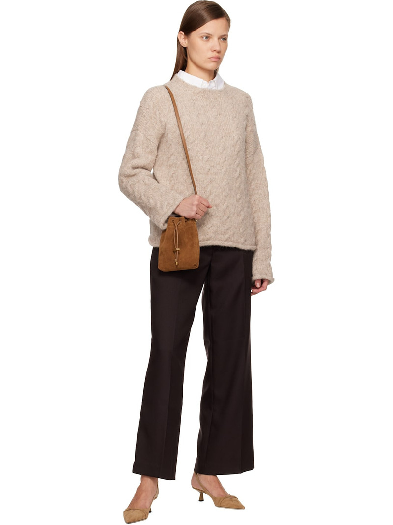 Tan Cinch Mini Bag 4