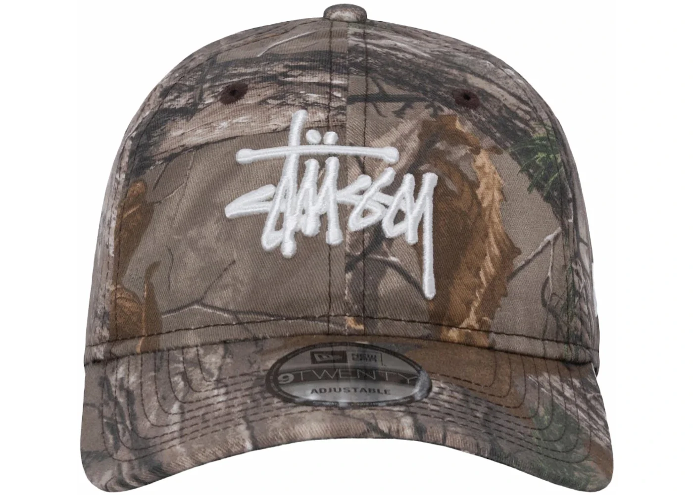 Stussy New Era 9Twenty Basic Strapback Real Tree Edge - 1