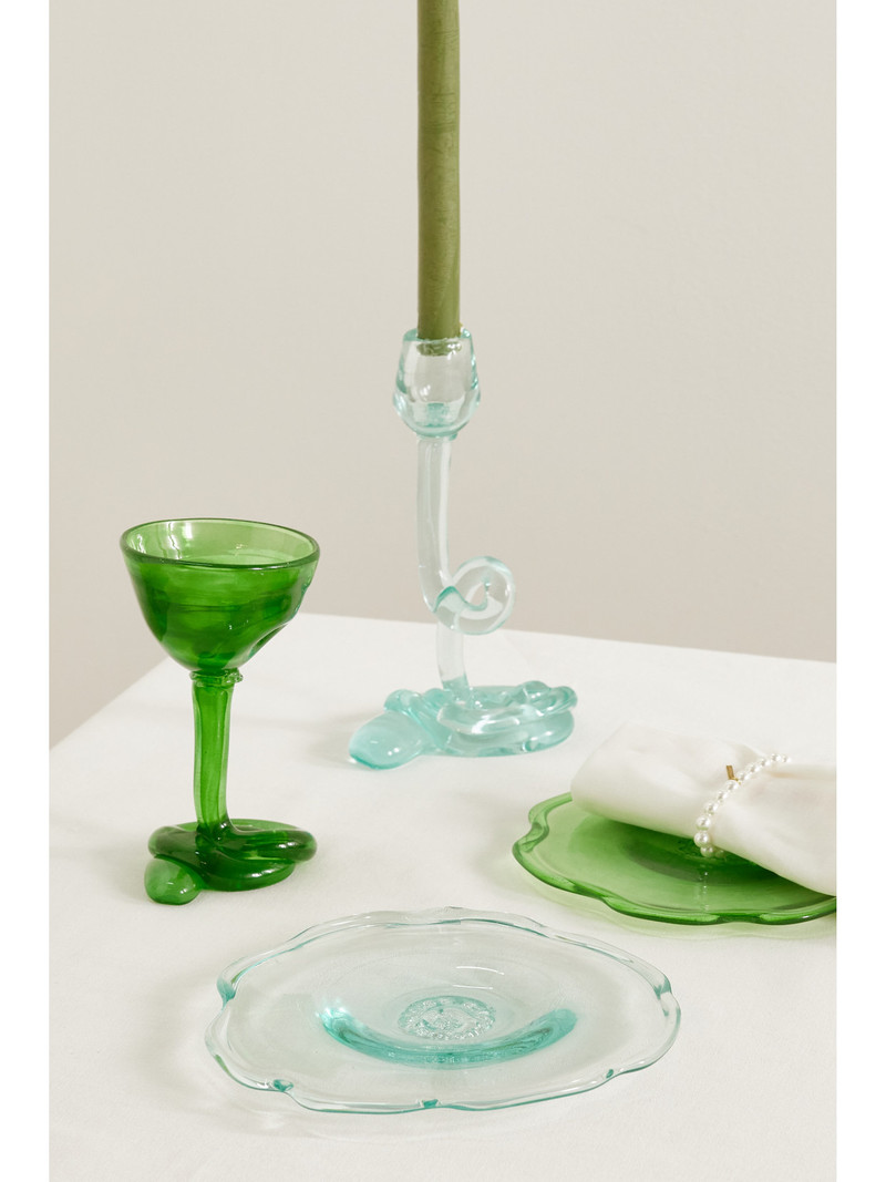 Completedworks Thaw Recycled-glass Side Plate outlook