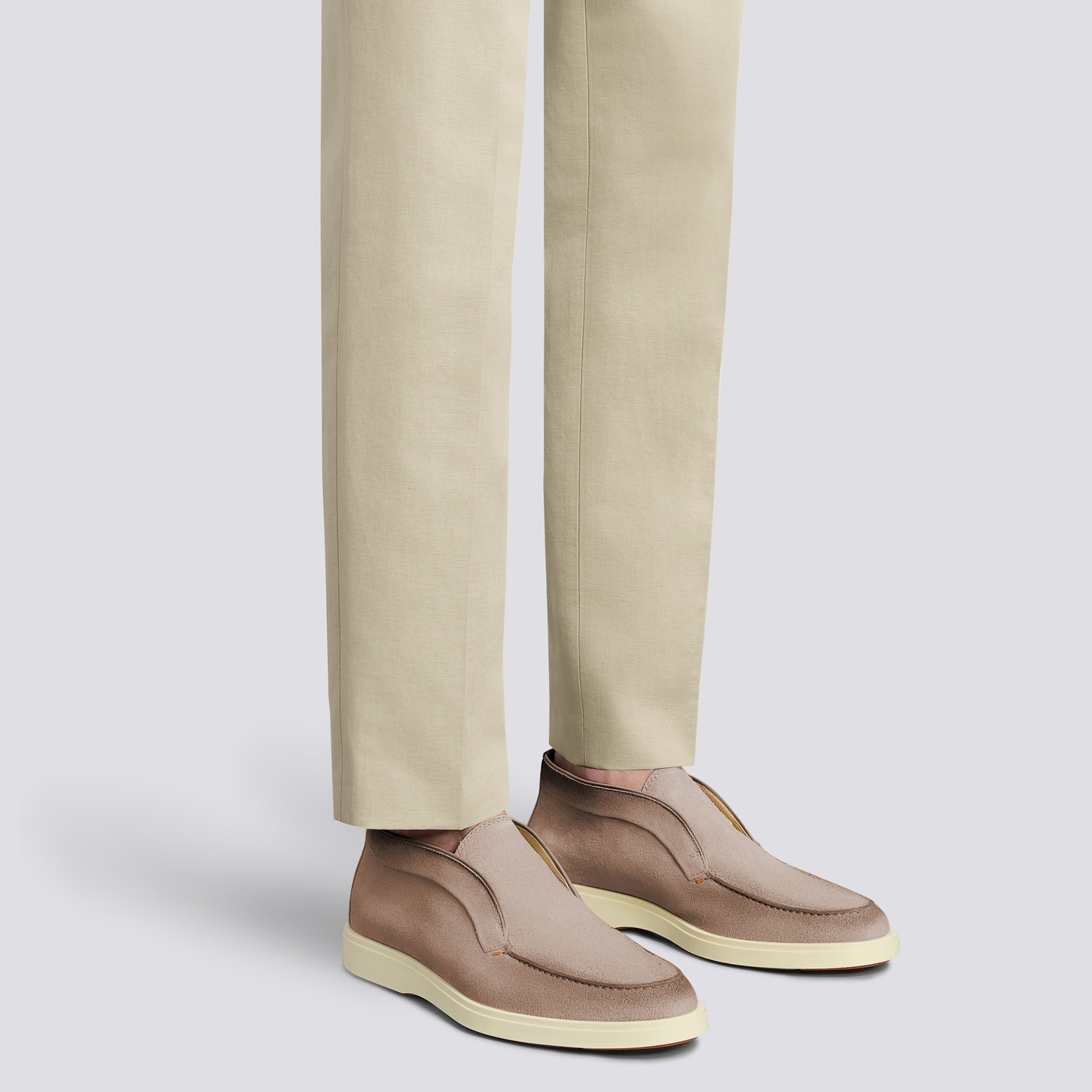 Men’s taupe suede desert boot - 2