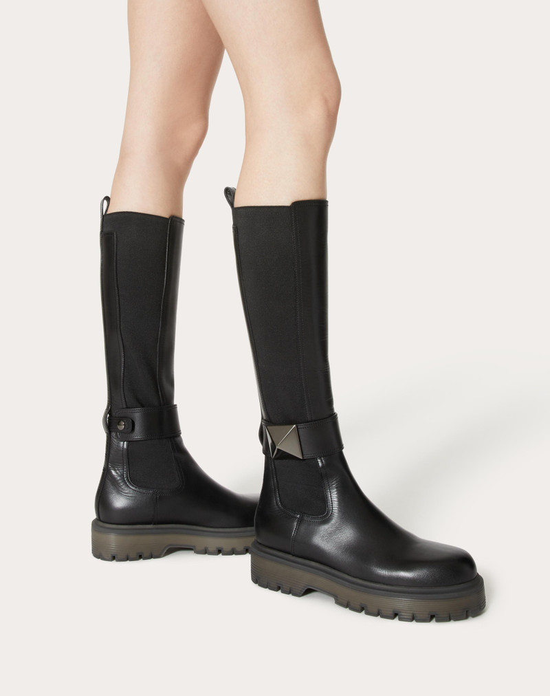 Valentino ONE STUD BOOT IN CALFSKIN 45MM outlook