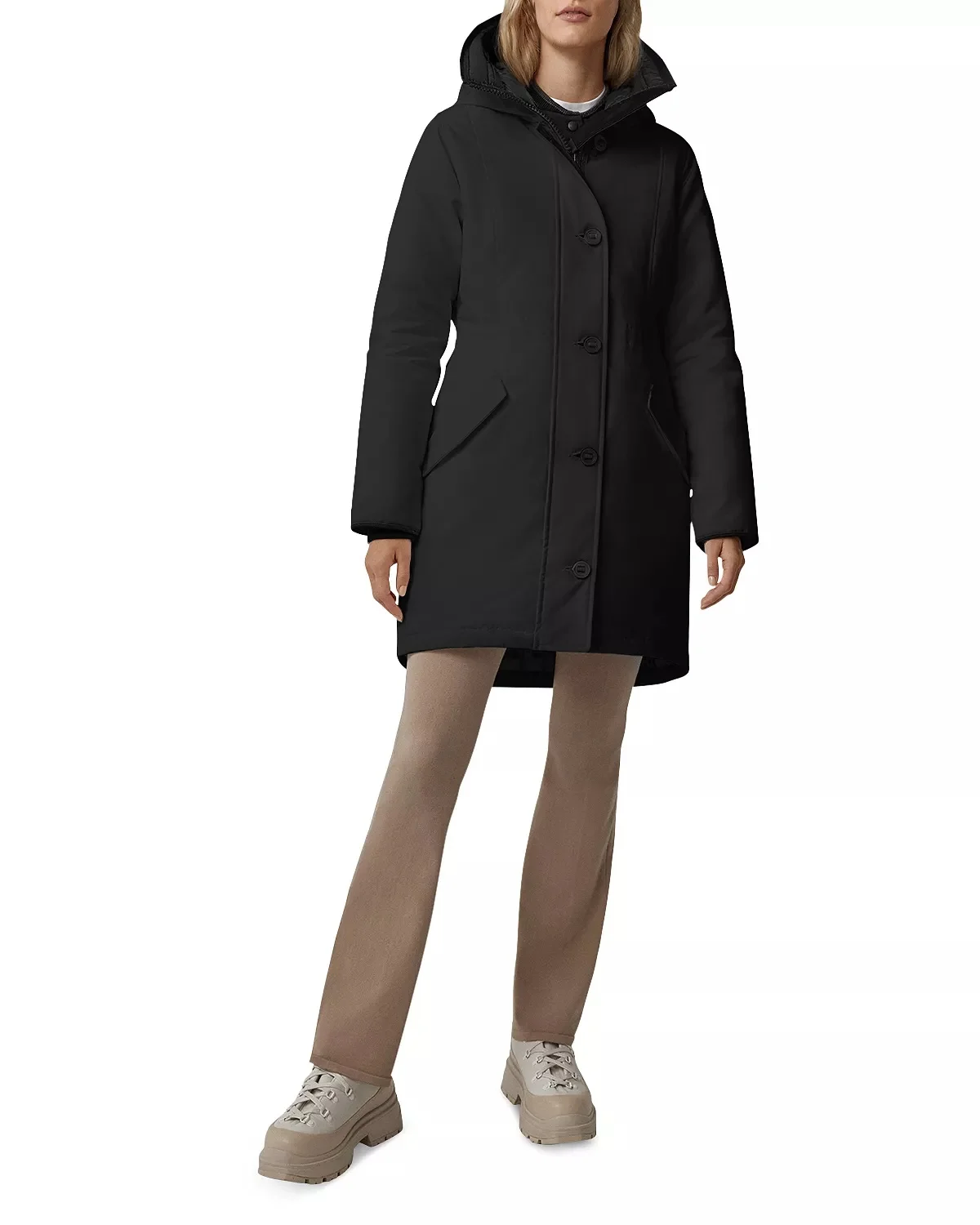 Rossclair Hooded Down Parka - 1