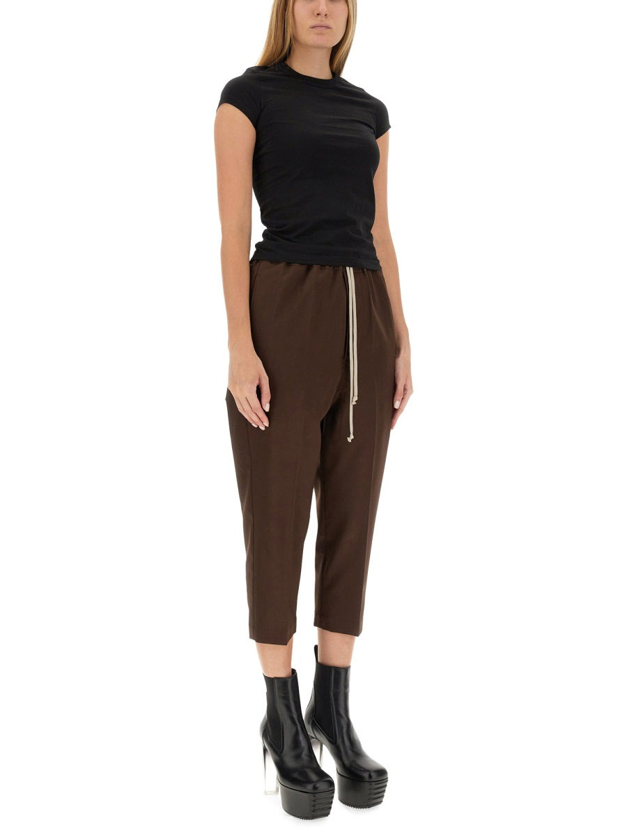 Drawstring Astaires Cropped Pants - 2