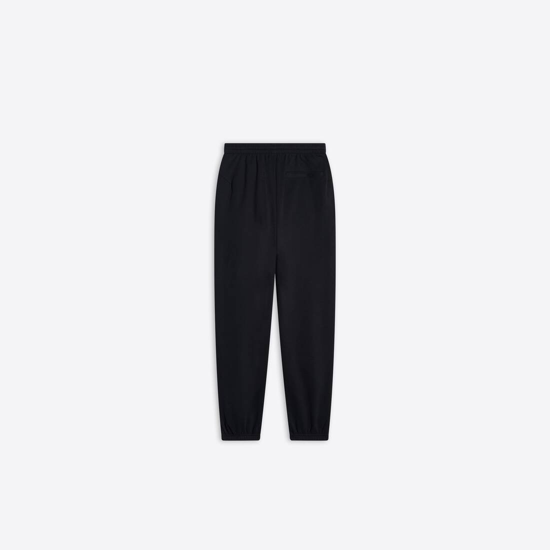 Men's Sporty B Stretch Knee Sweatpants in Black - 2