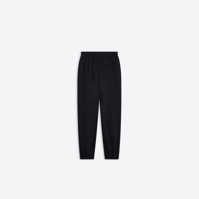 BALENCIAGA Men's Sporty B Stretch Knee Sweatpants in Black outlook