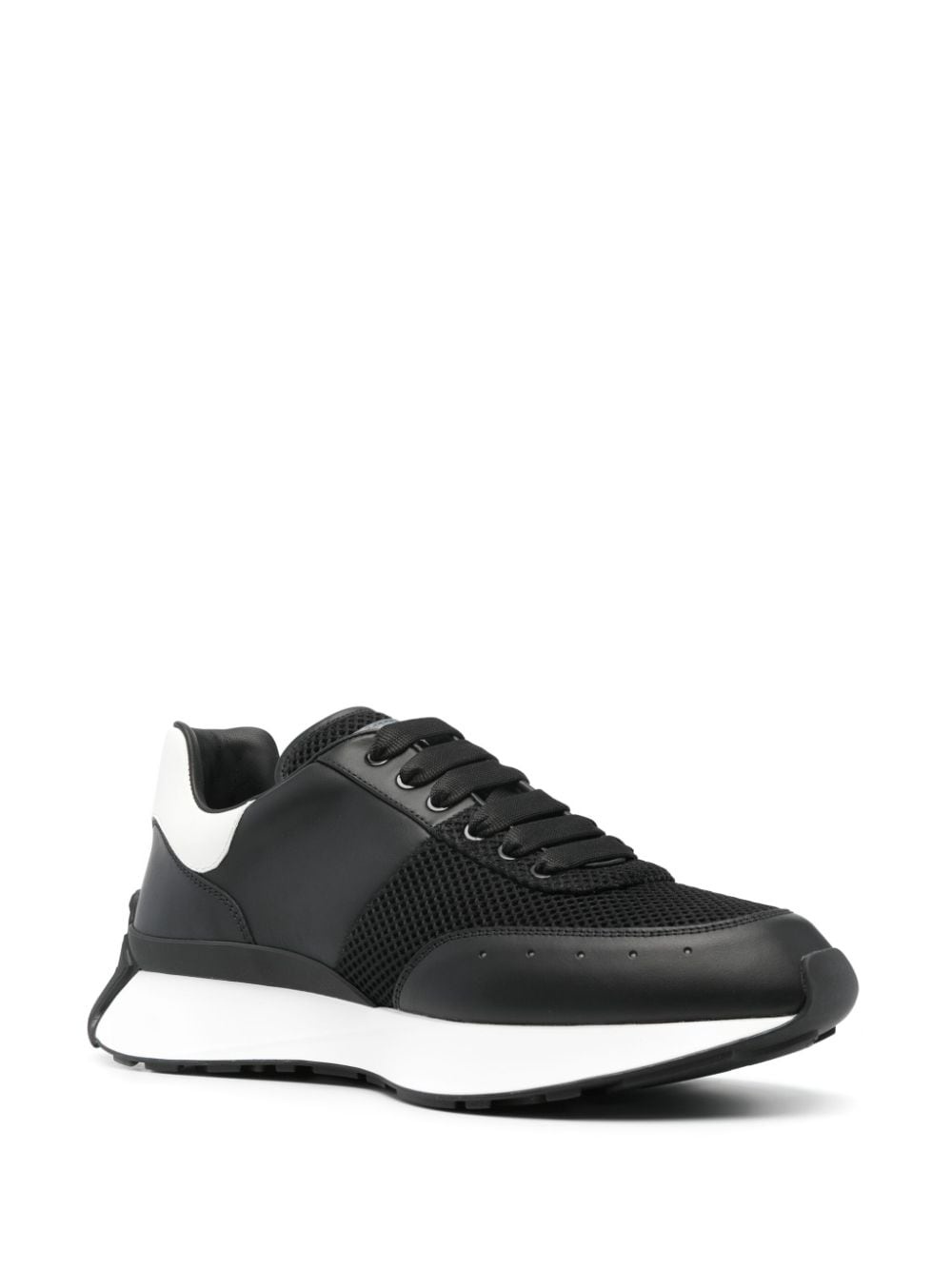 panelled chunky sneakers - 2