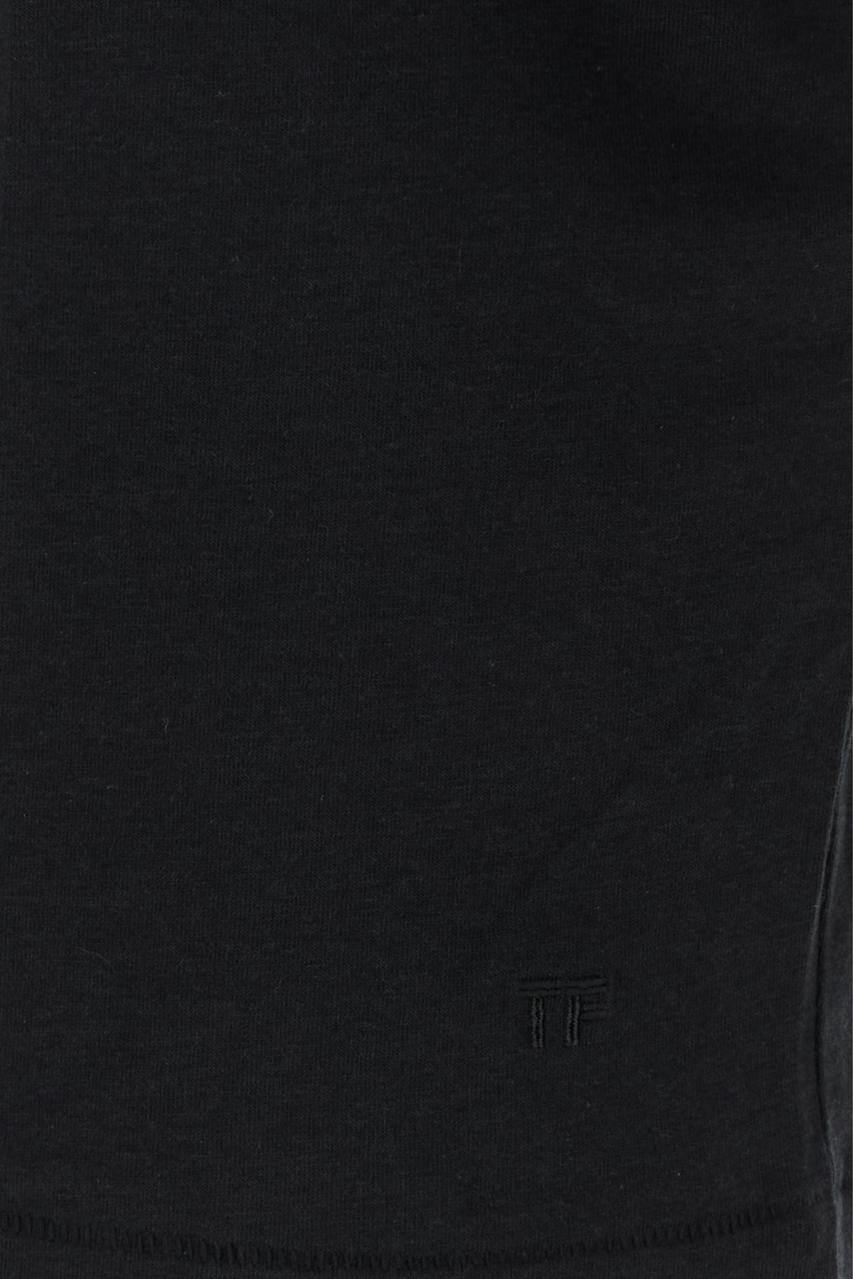 Black lyocell blend t-shirt - 3