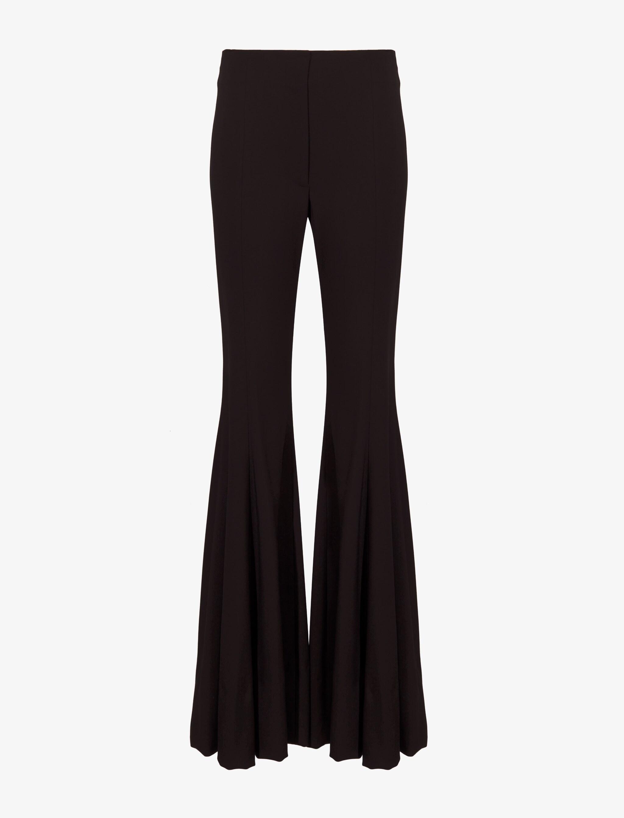 Viscose Suiting Wide Leg Pants - 1