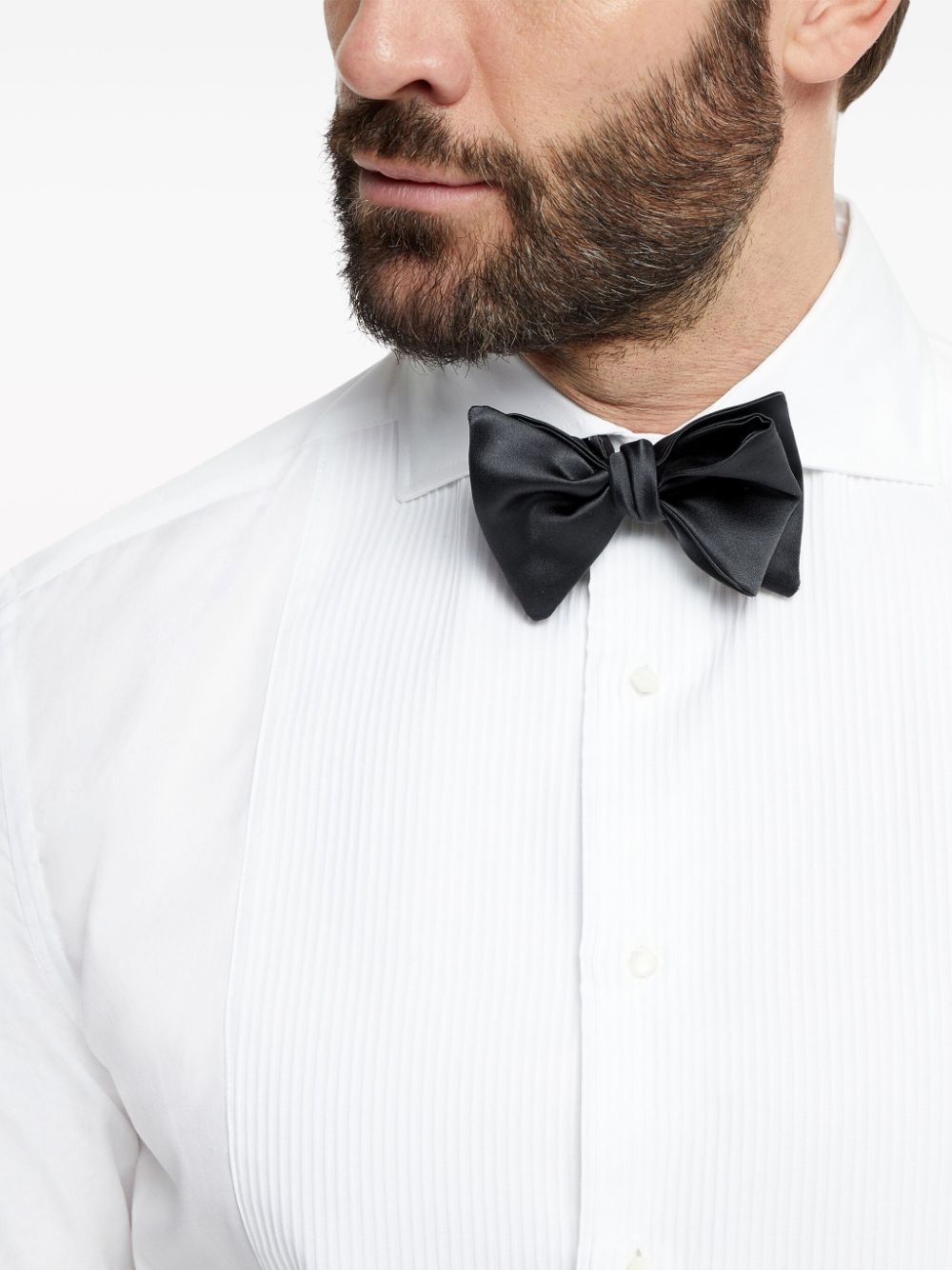 satin bow tie - 4
