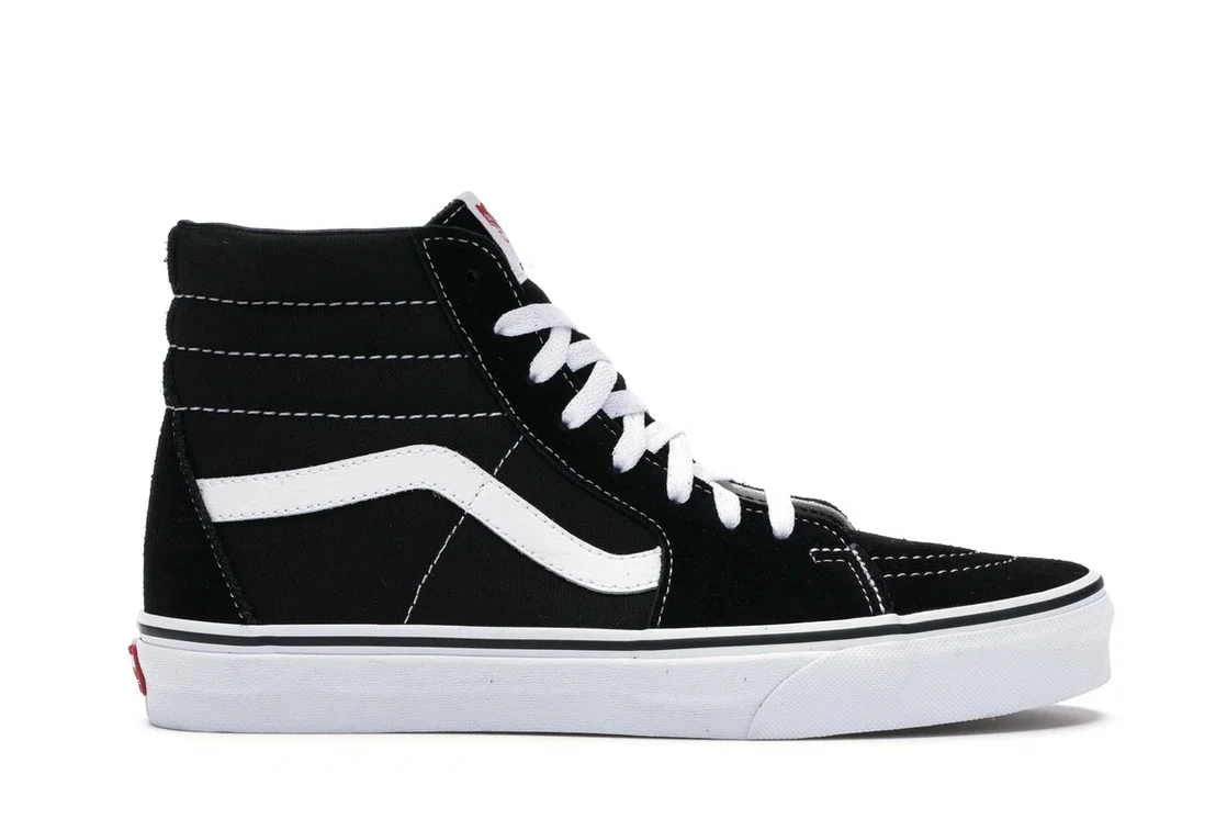 Vans Sk8-Hi Black White - 1