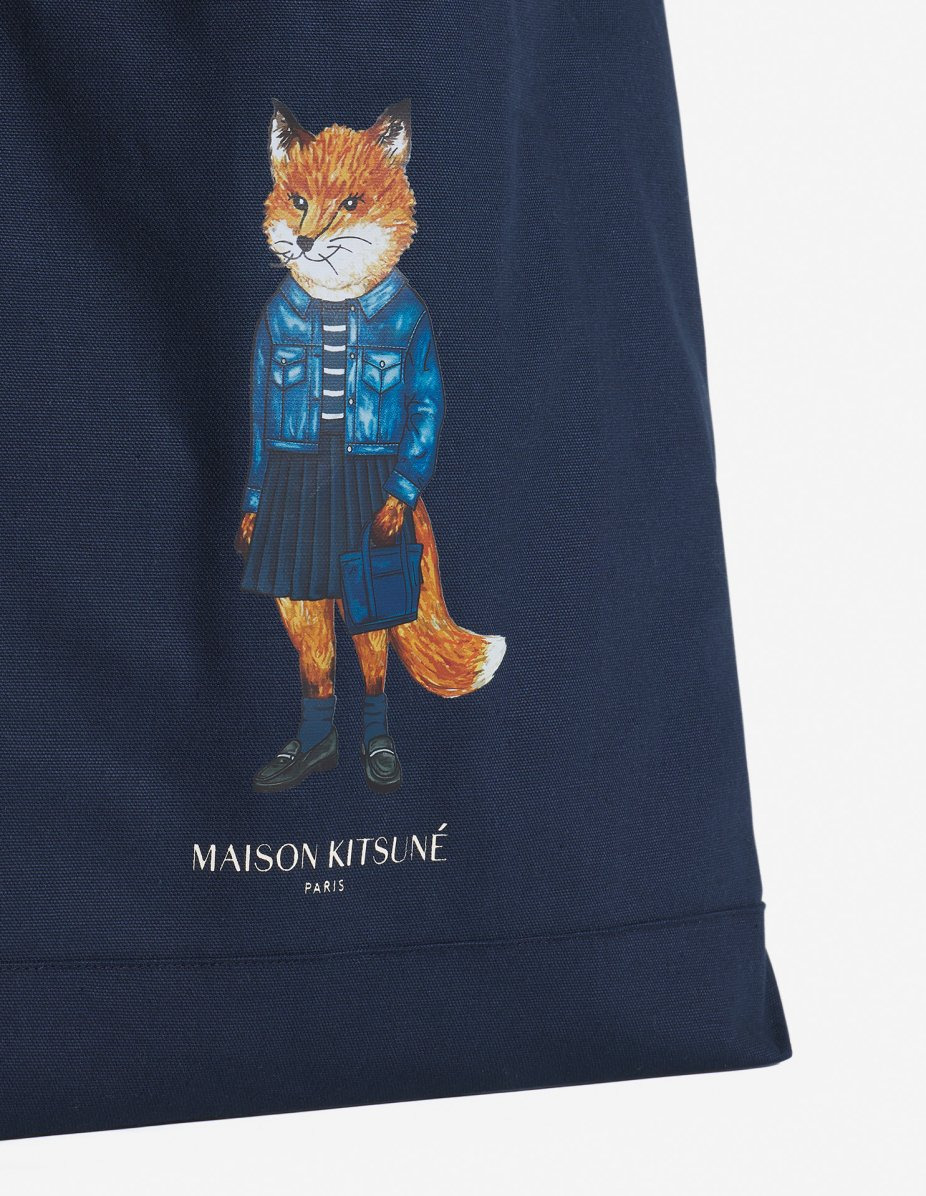 DRESSED  FOX TOTE - 4