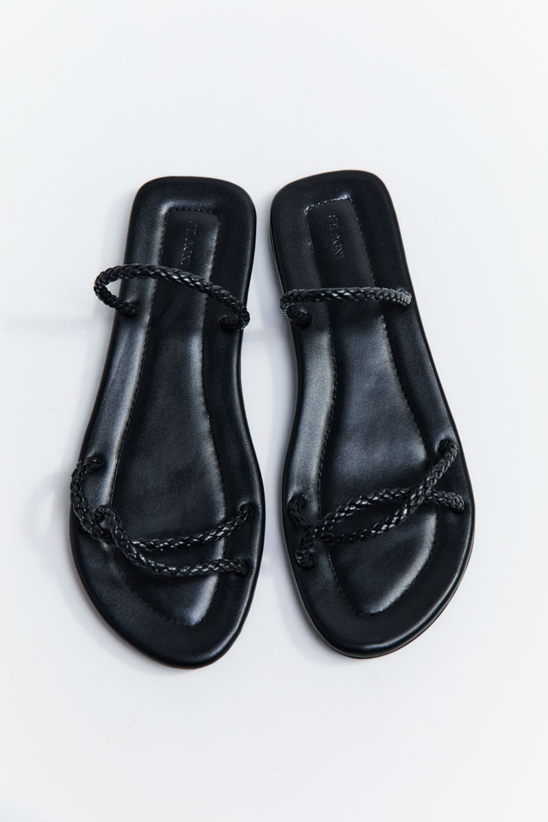Woven Rope Slide - Black - 4