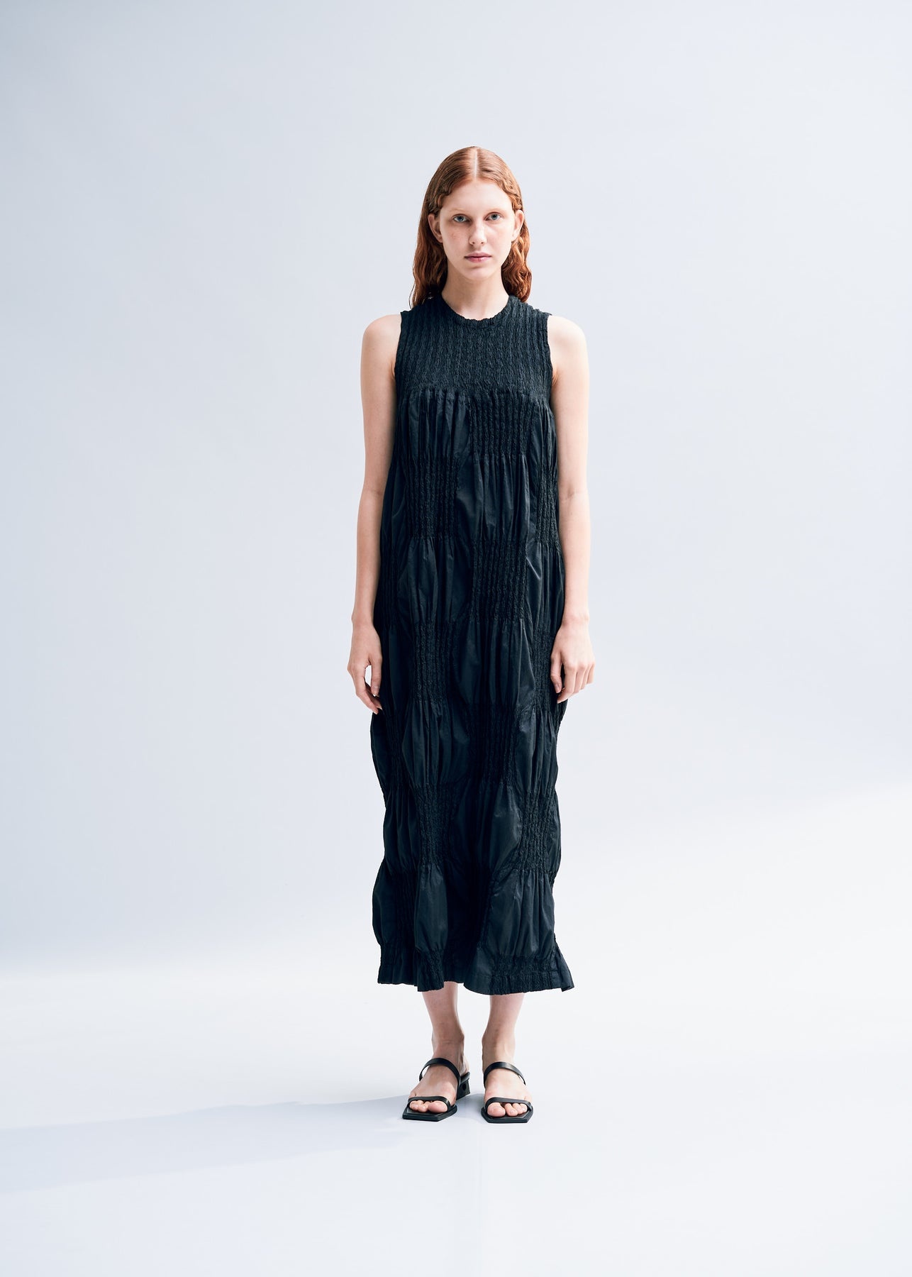 WRINKLED BLOCKS DRESS - 2