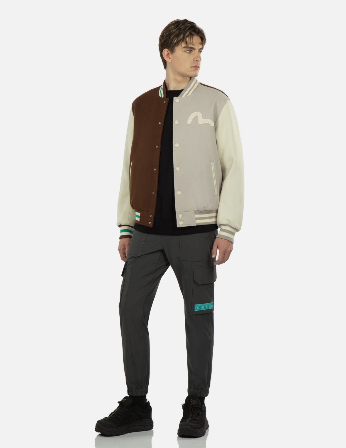 Seagull Print Cargo Pants - 3