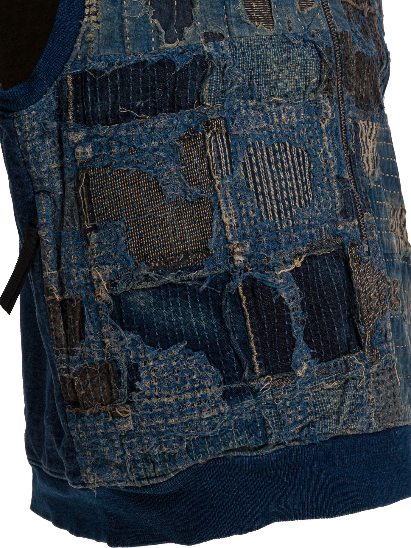 Kapital Worn-effect Denim Vest - 4